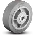 Colson Colson® 2 Series Wheel 5.00004.459 WS - 4 x 2 Performa Rubber 1/2 Roller Bearing - Gray 5.00004.459 WS